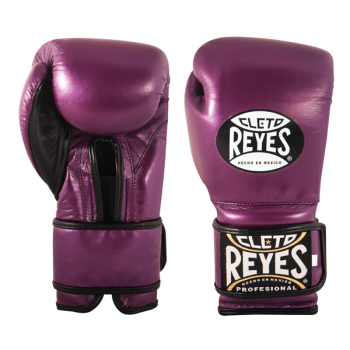 Gants de Boxe d'entrainement REYES Pro Metallic Purple - Redesign